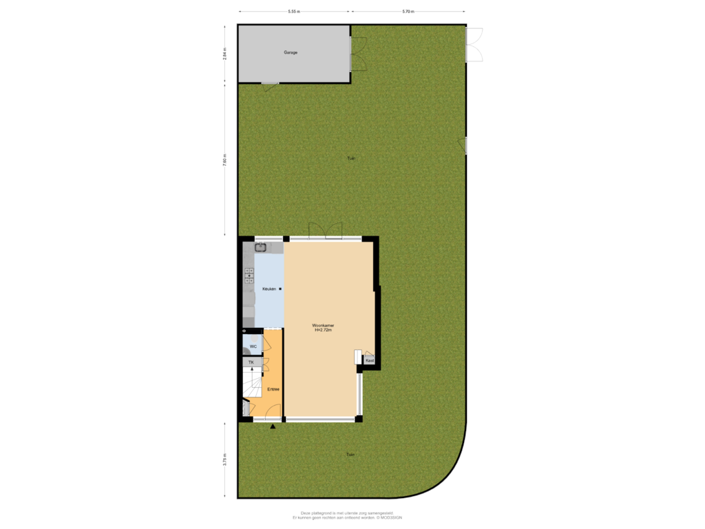 Bekijk plattegrond van Situatie van Fresialaan 32