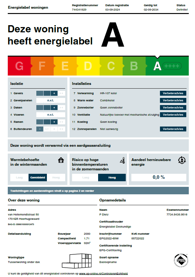 Foto 6 van van Hellemondtstraat 50