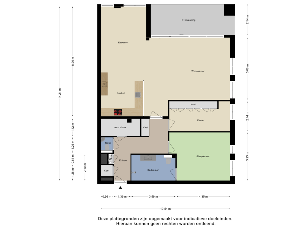 Bekijk plattegrond van Begane grond van Lauriestraat 22