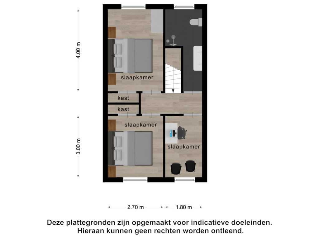 Bekijk plattegrond van 1e verdieping van Bouwen Ewoutstraat 39