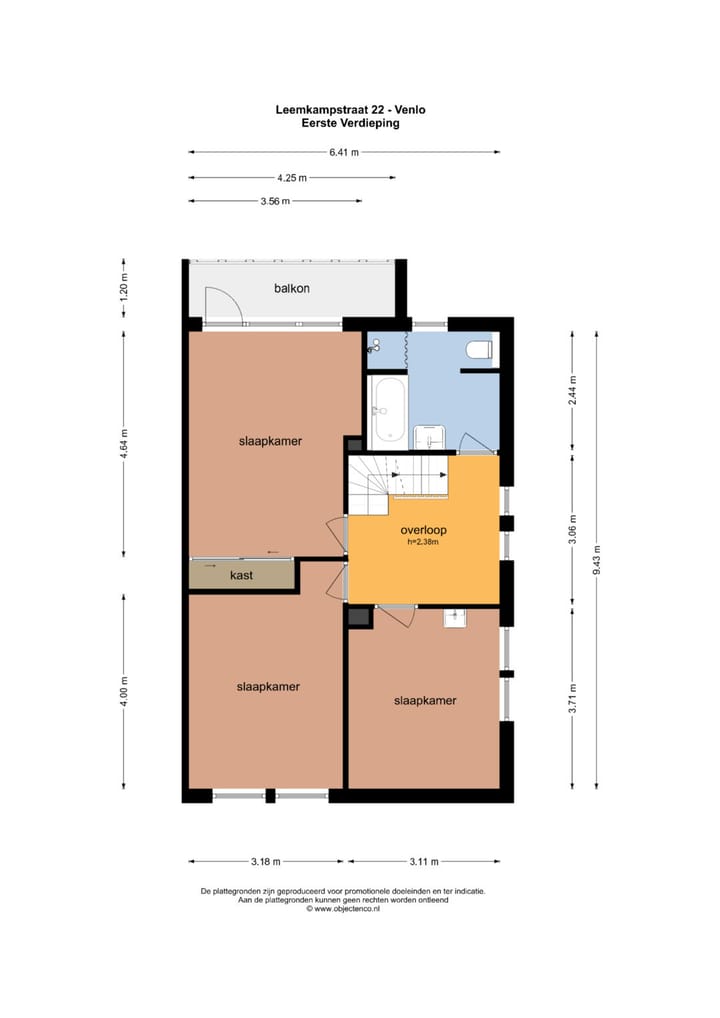 Foto 63 van Leemkampstraat 22