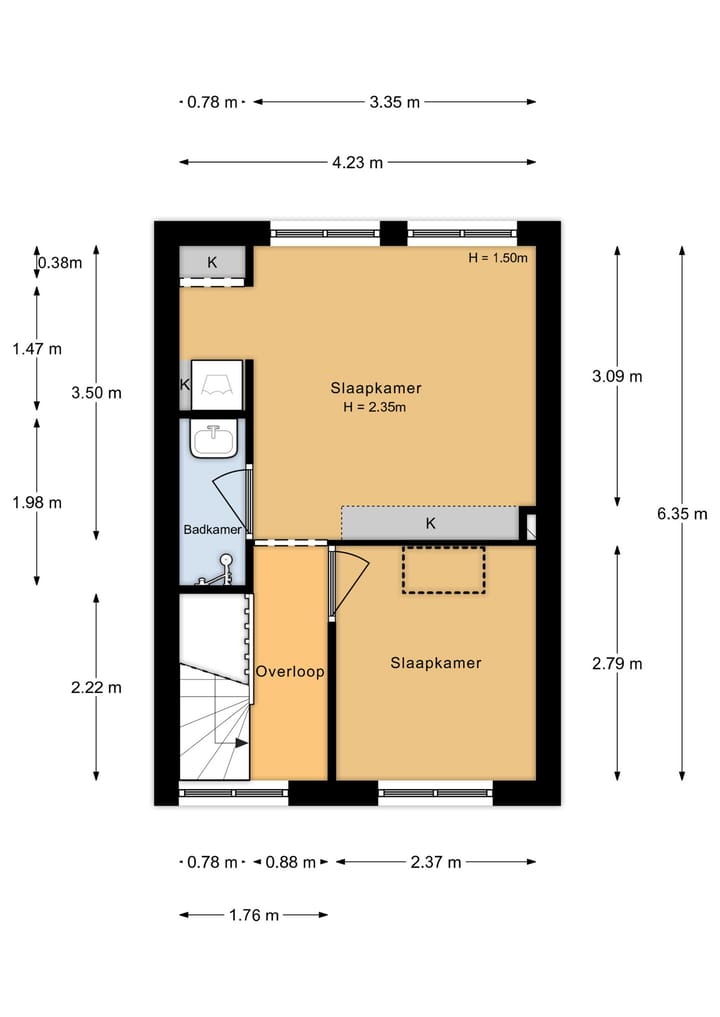 Foto 37 van M. de Klerkstraat 17