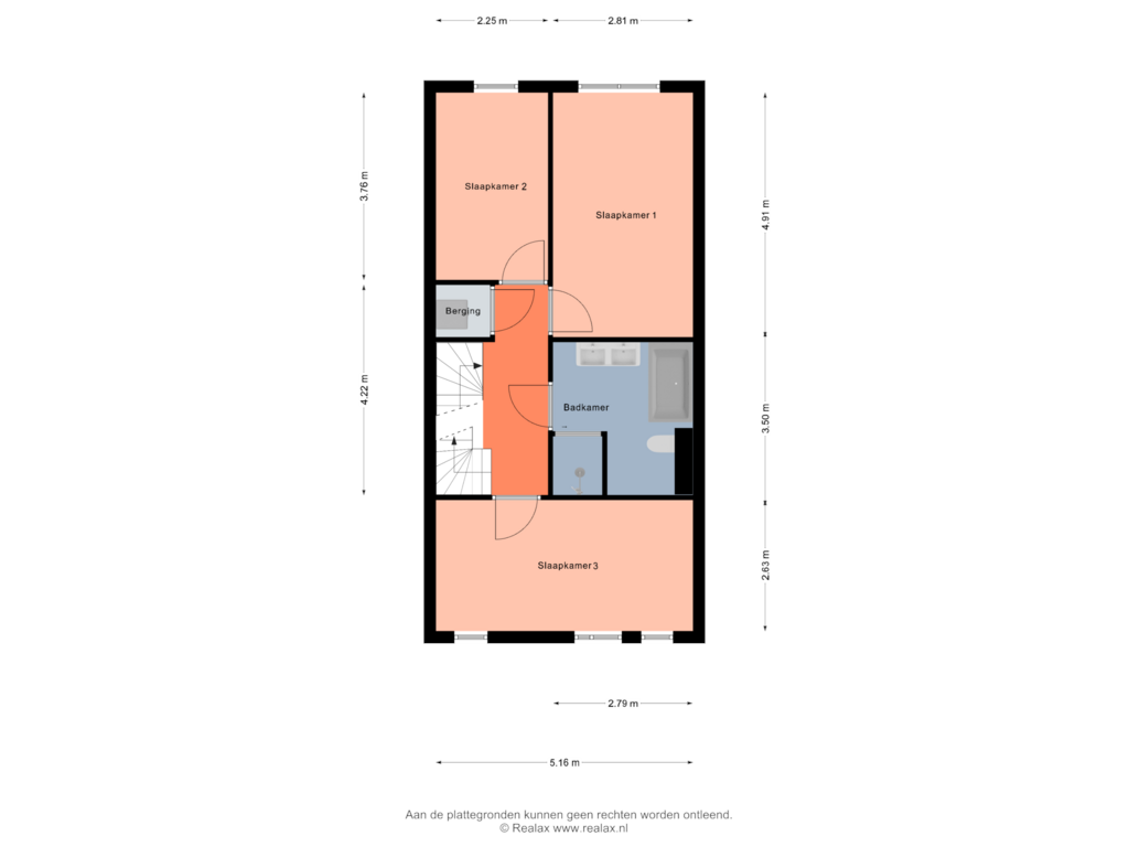 Bekijk plattegrond van Verdieping 1 van Waalstraat 31