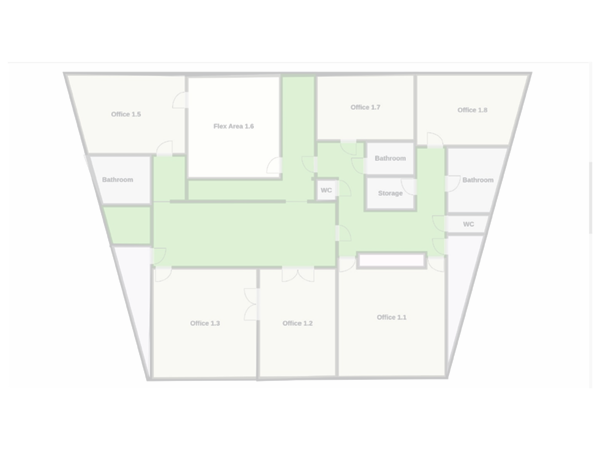 plattegrond eerste verdieping