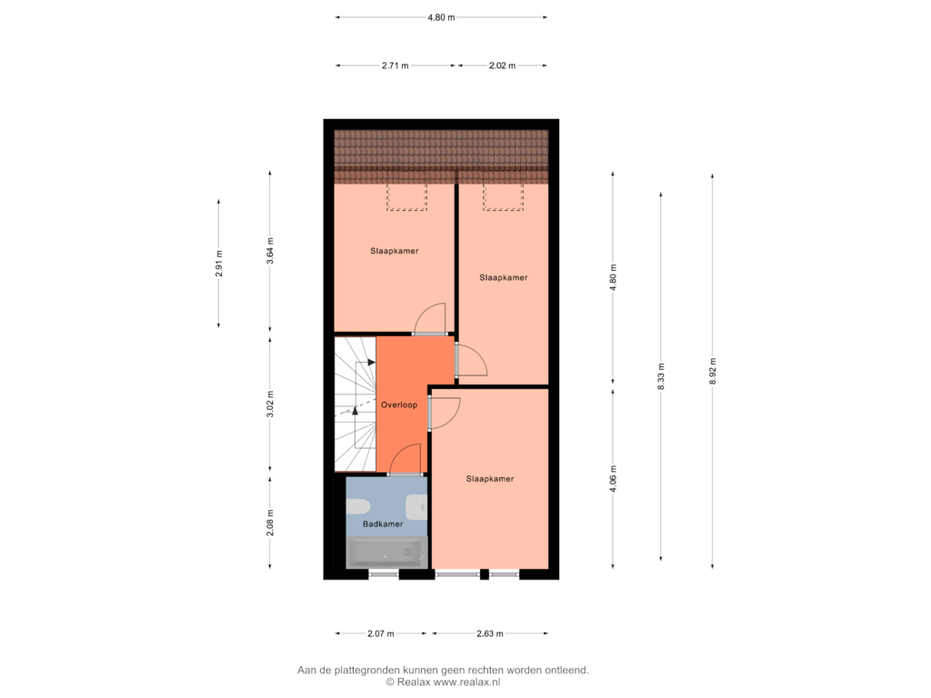 Bekijk plattegrond van Verdieping 1 van Witte Klaverweide 30