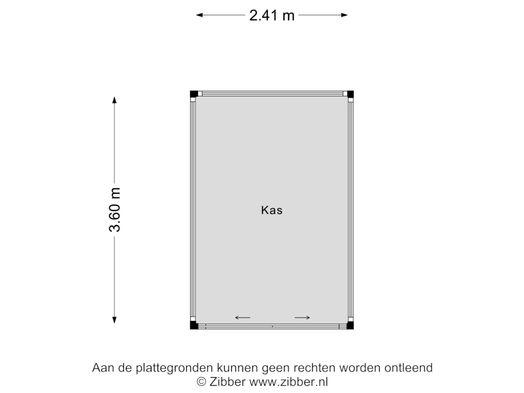 Bekijk plattegrond van Kas van Borkeld 14