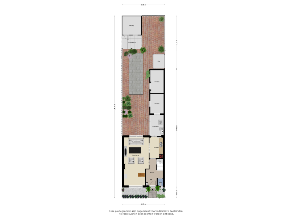 Bekijk plattegrond van Begane Grond  Tuin van Boterpolderlaan 12