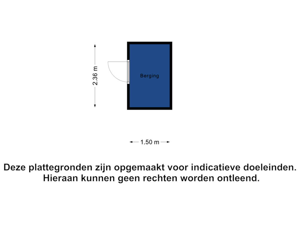 Bekijk plattegrond van Berging van De Roerdomp 114