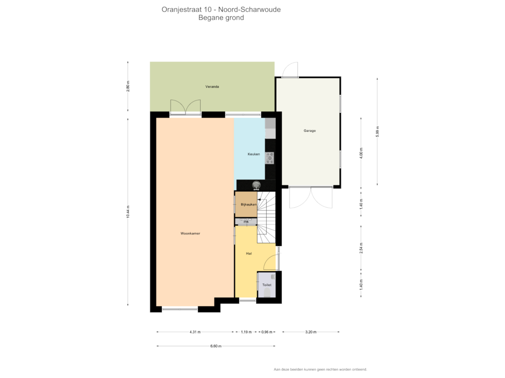 Bekijk plattegrond van BG van Oranjestraat 10