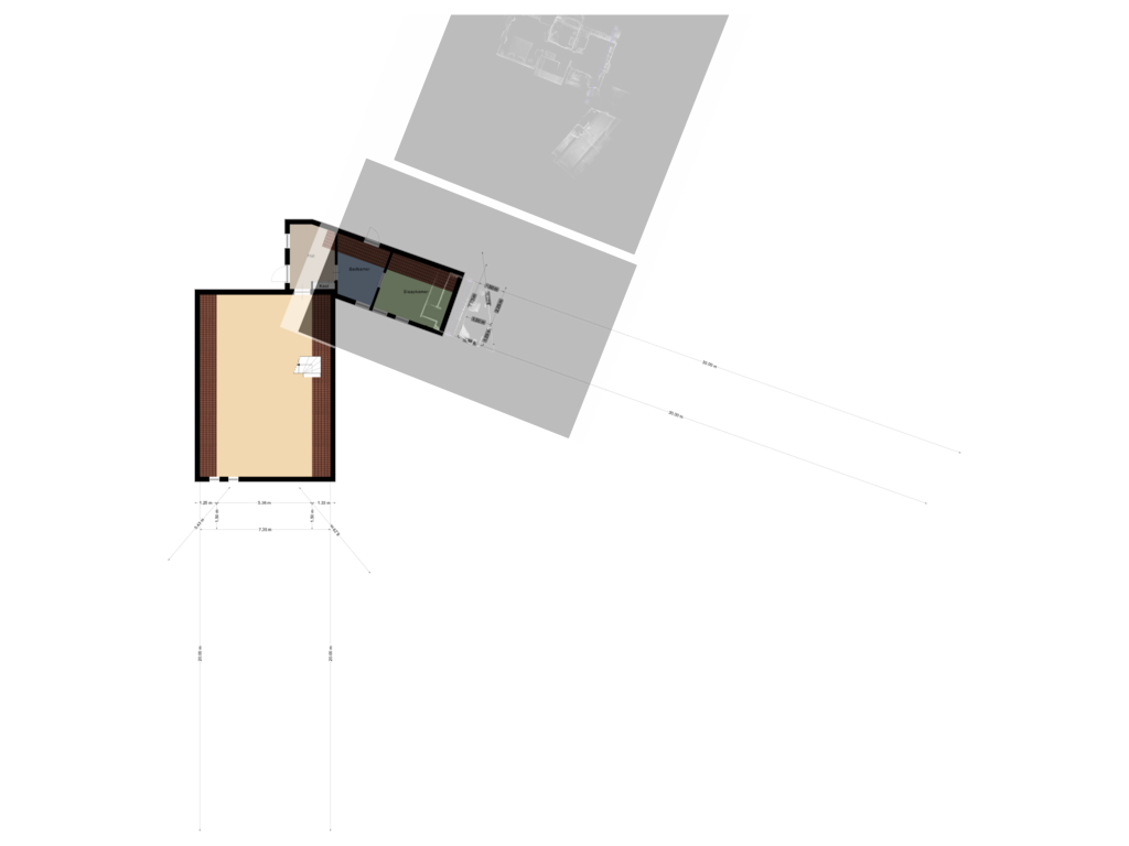 View floorplan of Eerste Verdieping roof of Grevelingenhout 41