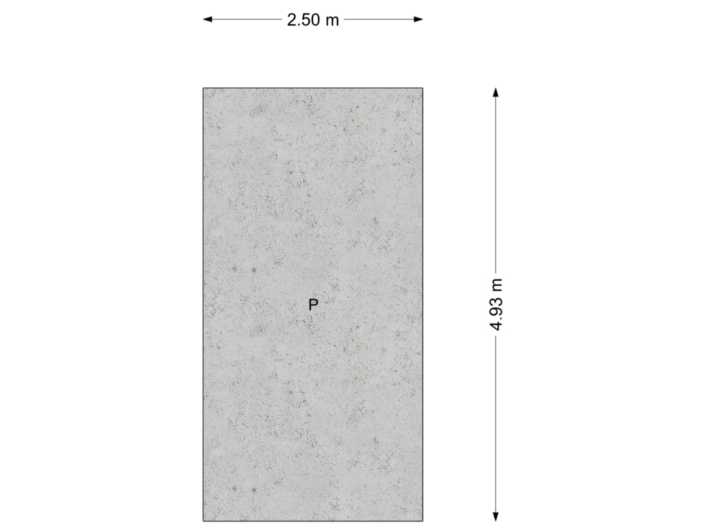 View floorplan of Parkeerplaats of David van Mollemstraat 13