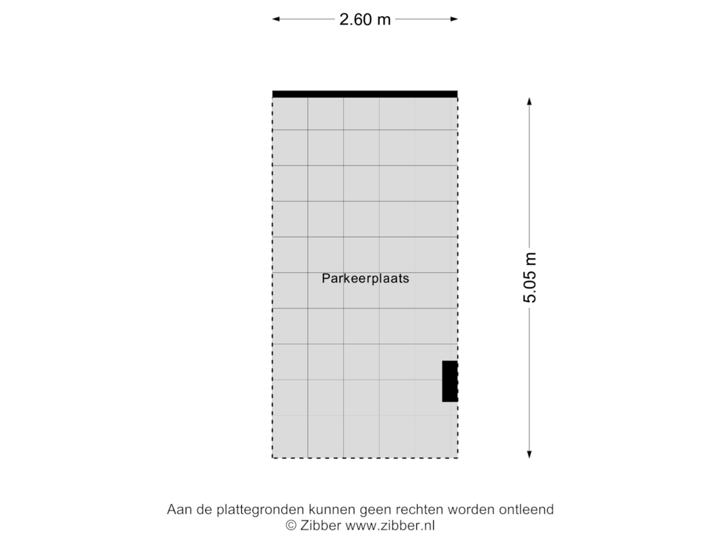 Bekijk plattegrond van Parkeerplaats van Beursstraat 8-8