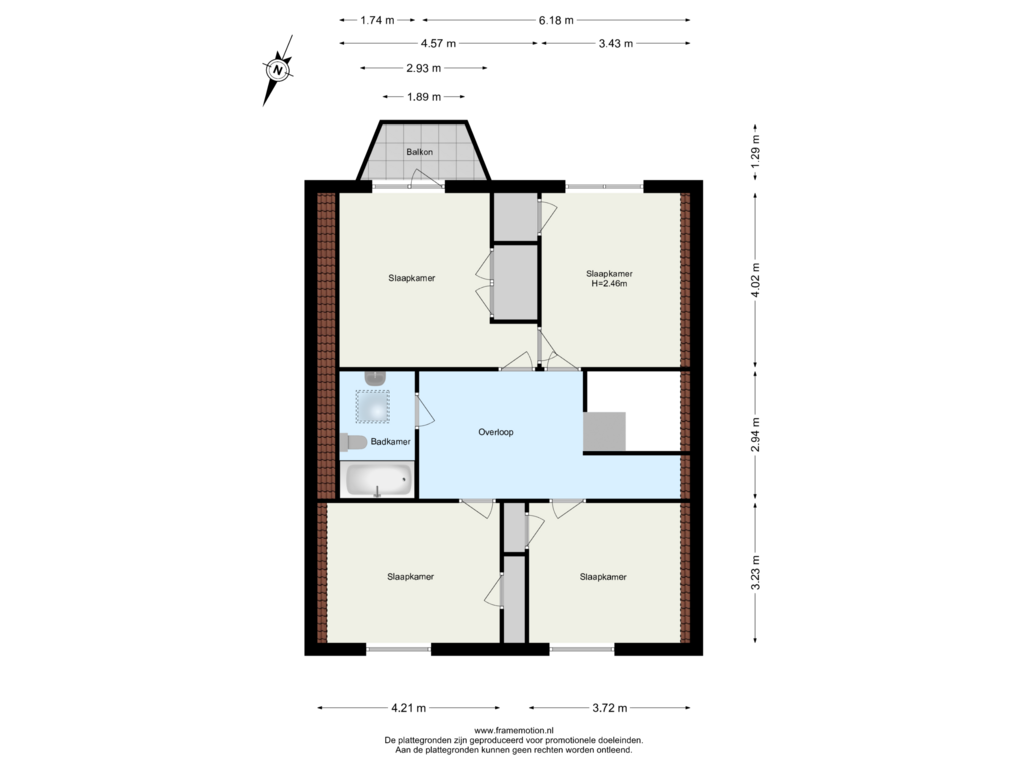 Bekijk plattegrond van Verdieping 1 van 't Woudt 3