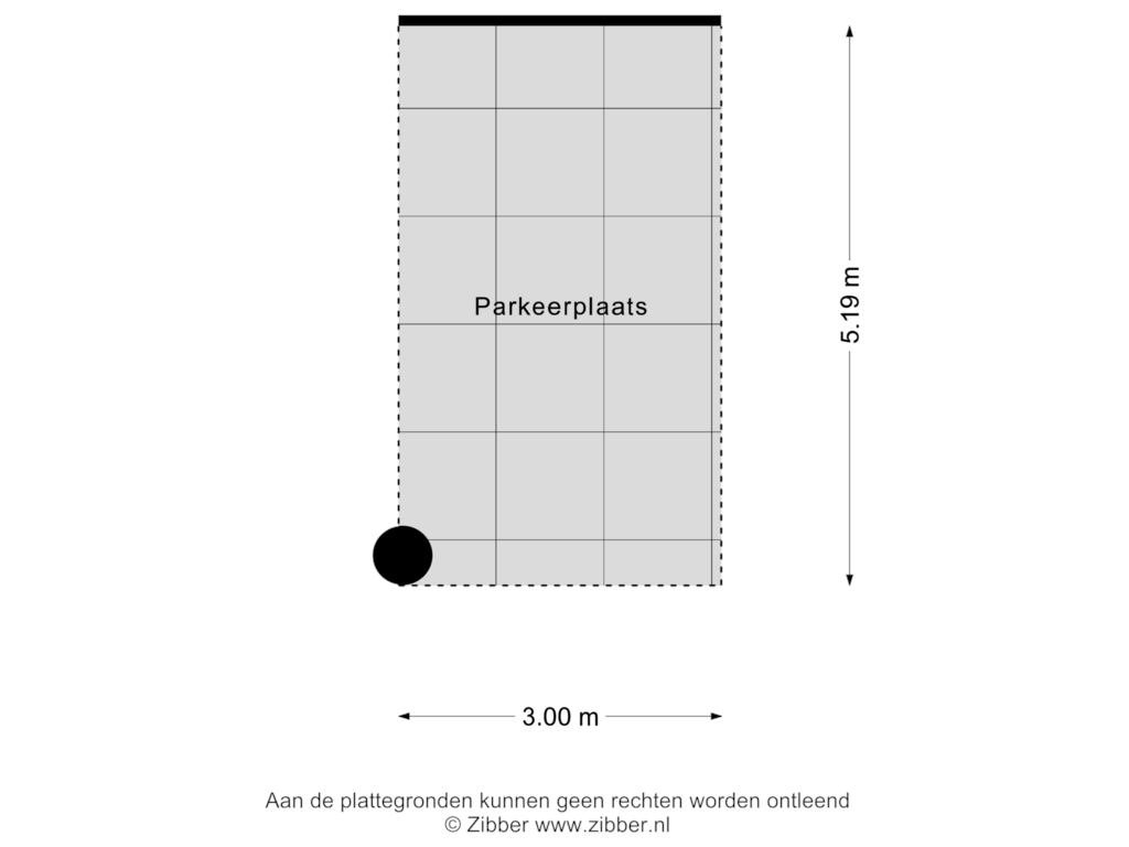 Bekijk plattegrond van Parkeerplaats van Barbarossastraat 147