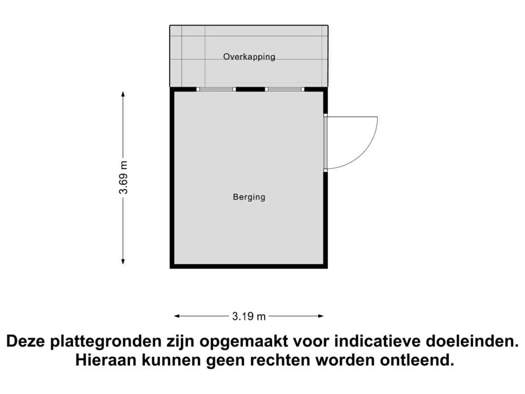 Bekijk plattegrond van Berging van Oliemolen 6