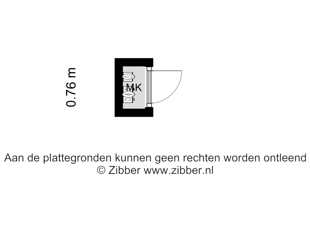 Bekijk plattegrond van Meter Kast van Odasingel 471