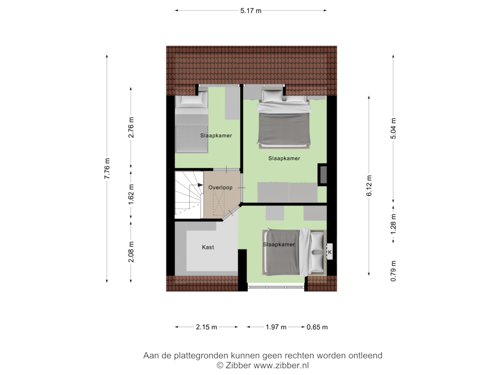 Bekijk plattegrond van Eerste Verdieping van Burgemeester Magneestraat 70