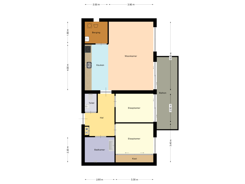 View floorplan of Plattegrond of Spil 1-28