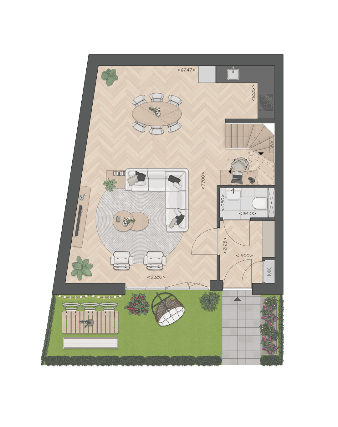 Foto 7 van Parc Bayeux - Hoekwoning - Bouwnummer 08 (Bouwnr. 8)