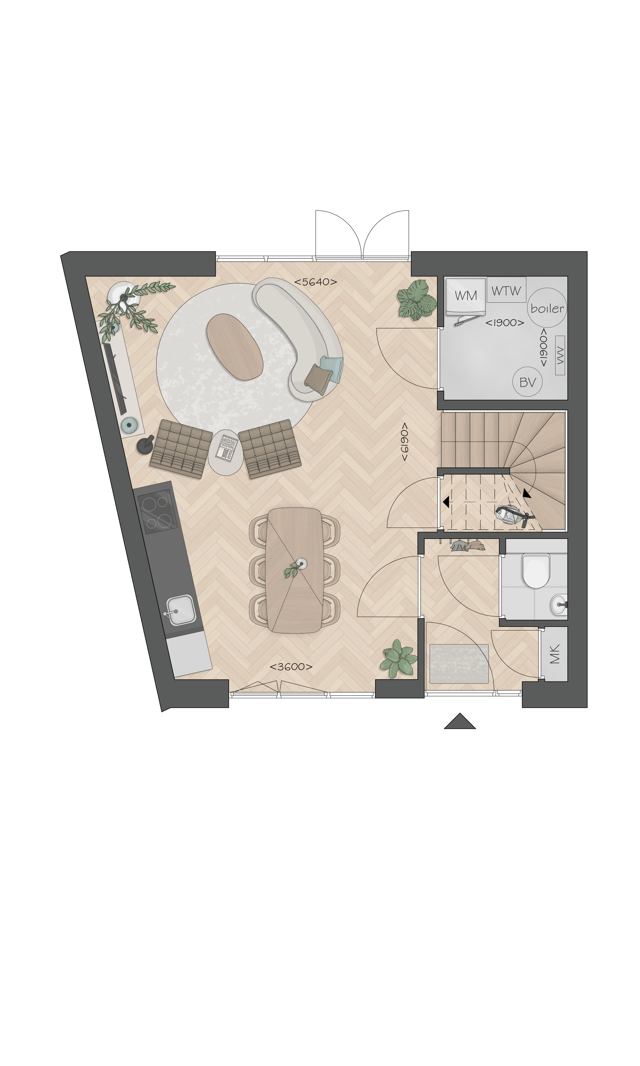 Foto 6 van Parc Bayeux - Tussenwoning - Bouwnummer 03 (Bouwnr. 3)