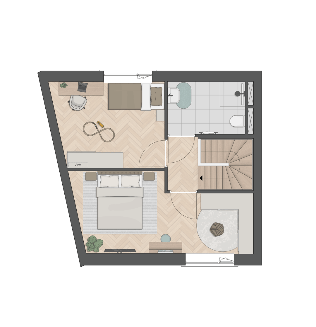 Foto 7 van Parc Bayeux - Tussenwoning - Bouwnummer 03 (Bouwnr. 3)