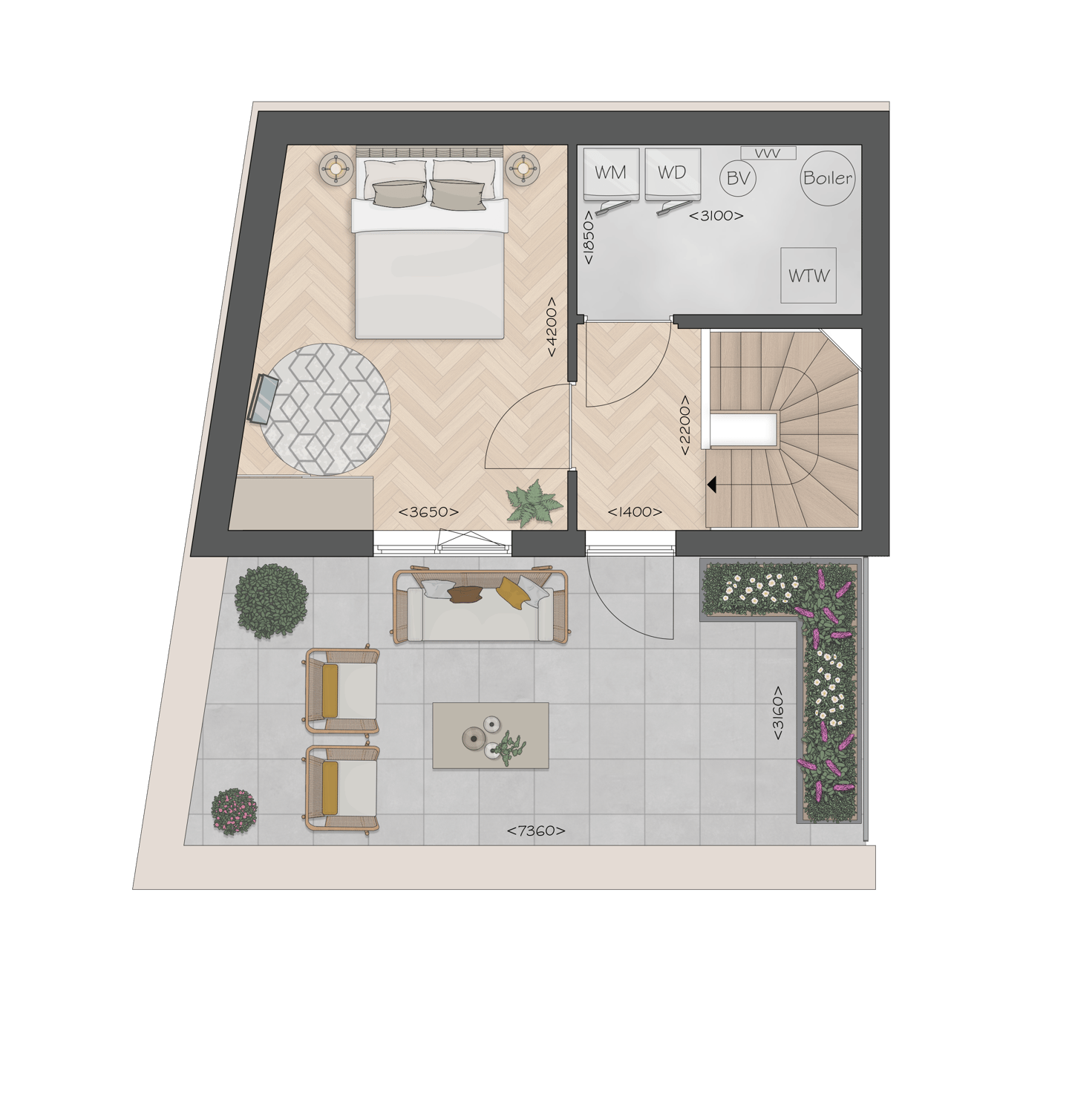 Foto 14 van Parc Bayeux - Hoekwoning - Bouwnummer 08 (Bouwnr. 8)