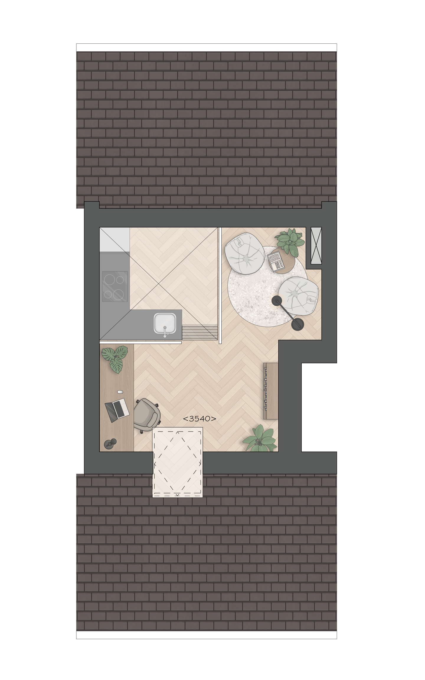 Foto 5 van Parc Bayeux - Appartement 3 (Bouwnr. 3)