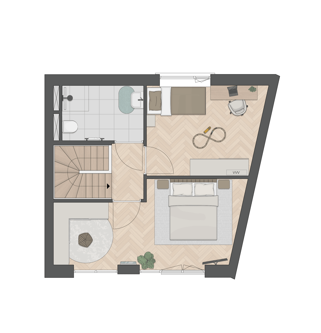 Foto 7 van Parc Bayeux - Tussenwoning - Bouwnummer 02 (Bouwnr. 2)