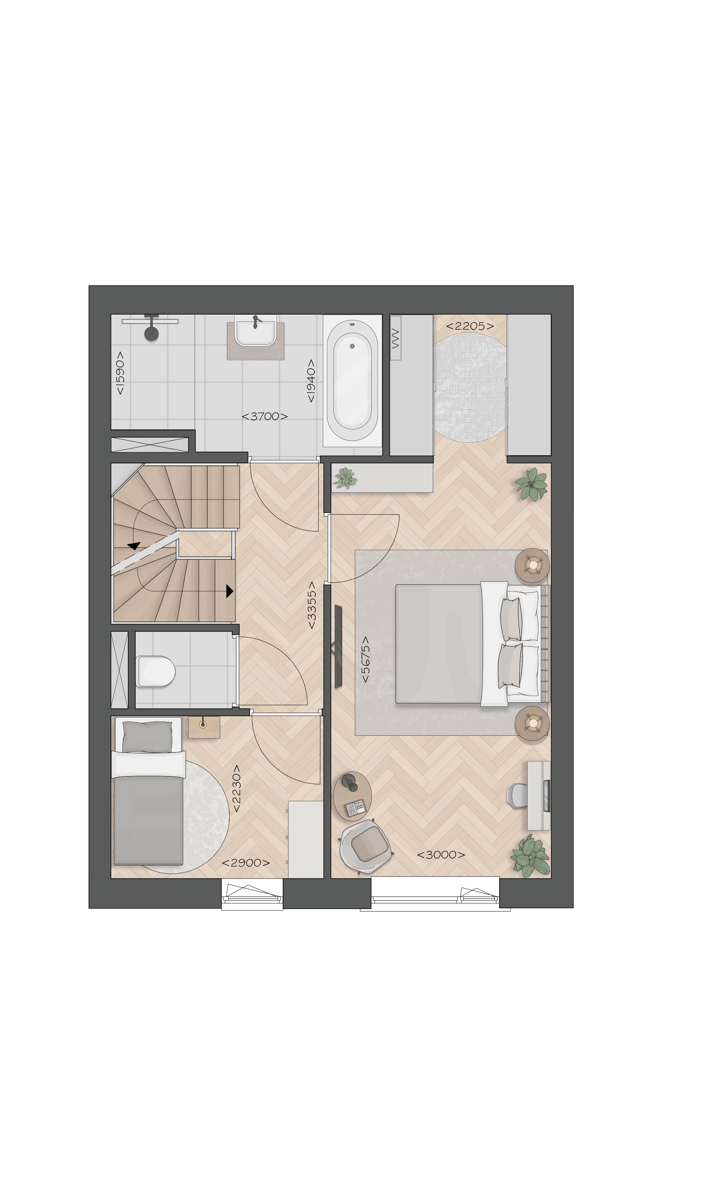 Foto 11 van Parc Bayeux - Tussenwoning - Bouwnummer 12 (Bouwnr. 12)