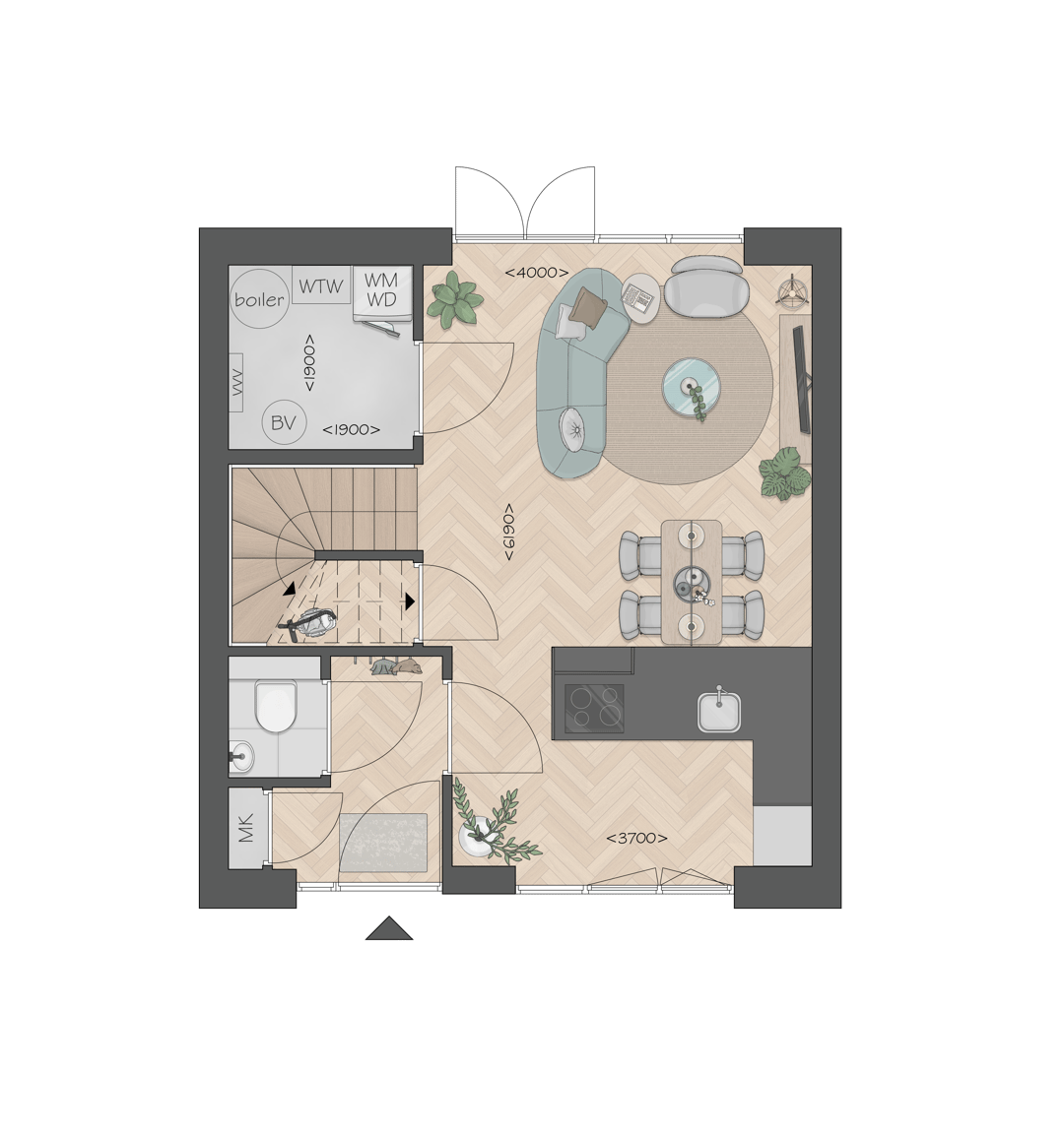 Foto 8 van Parc Bayeux - Tussenwoning - Bouwnummer 04 (Bouwnr. 4)