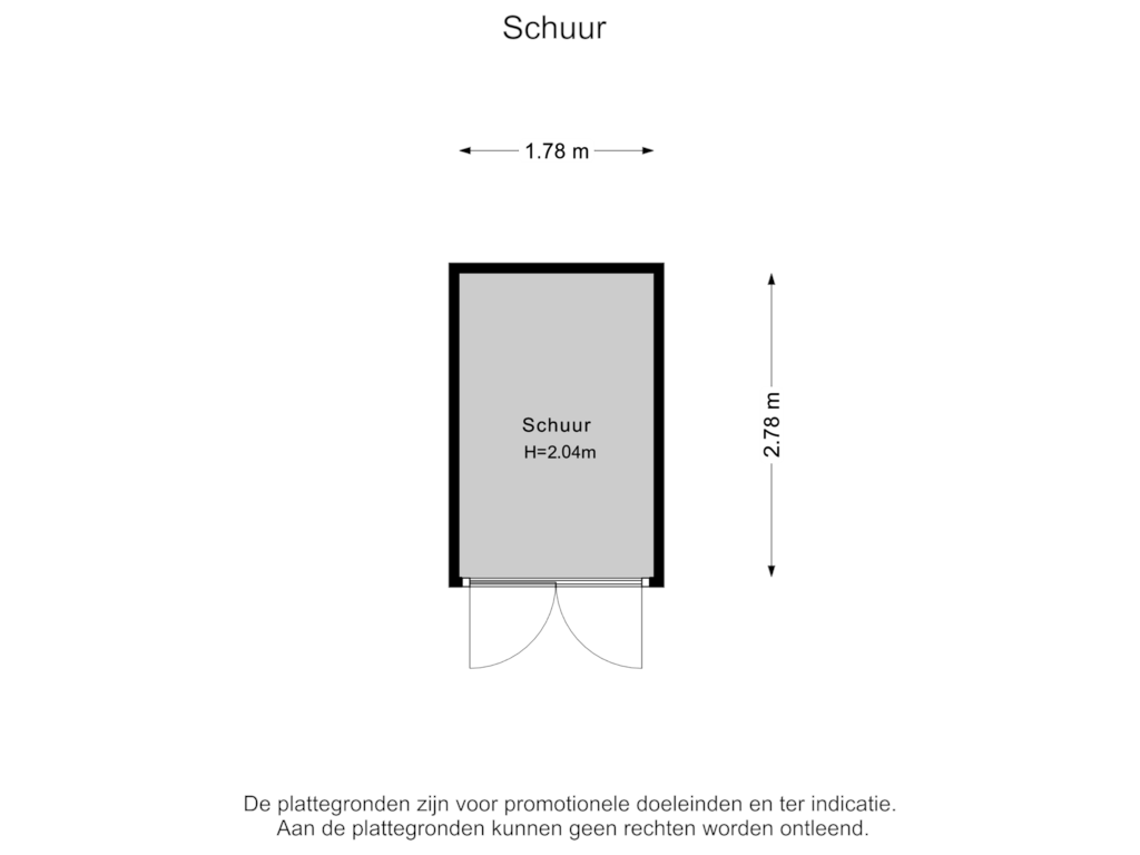 Bekijk plattegrond van Schuur van Speelman 6