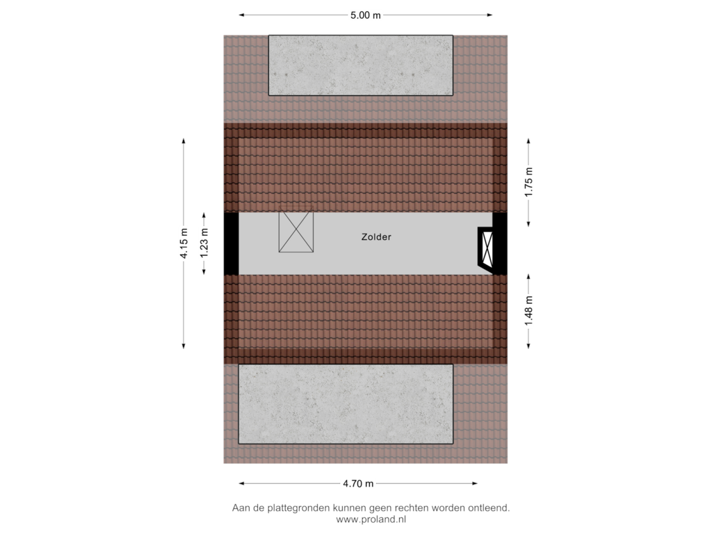 View floorplan of 2e Verdieping of Oude Nonnendaalseweg 216