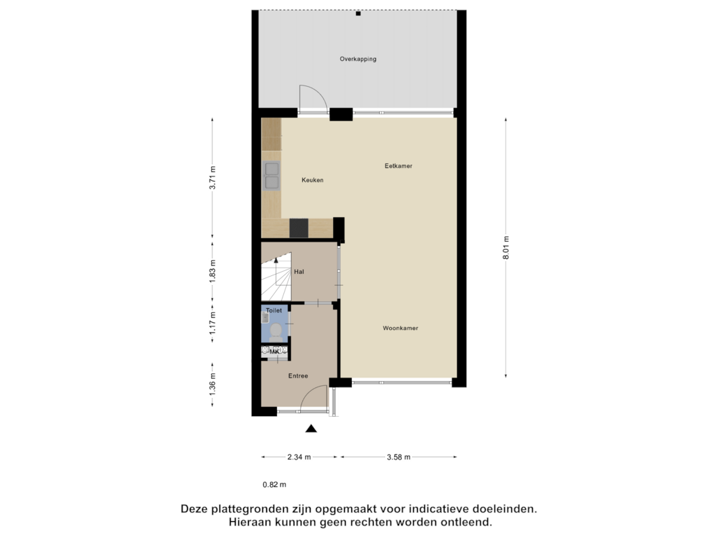 Bekijk plattegrond van Begane Grond van Jan Pietersz. Coenstraat 6