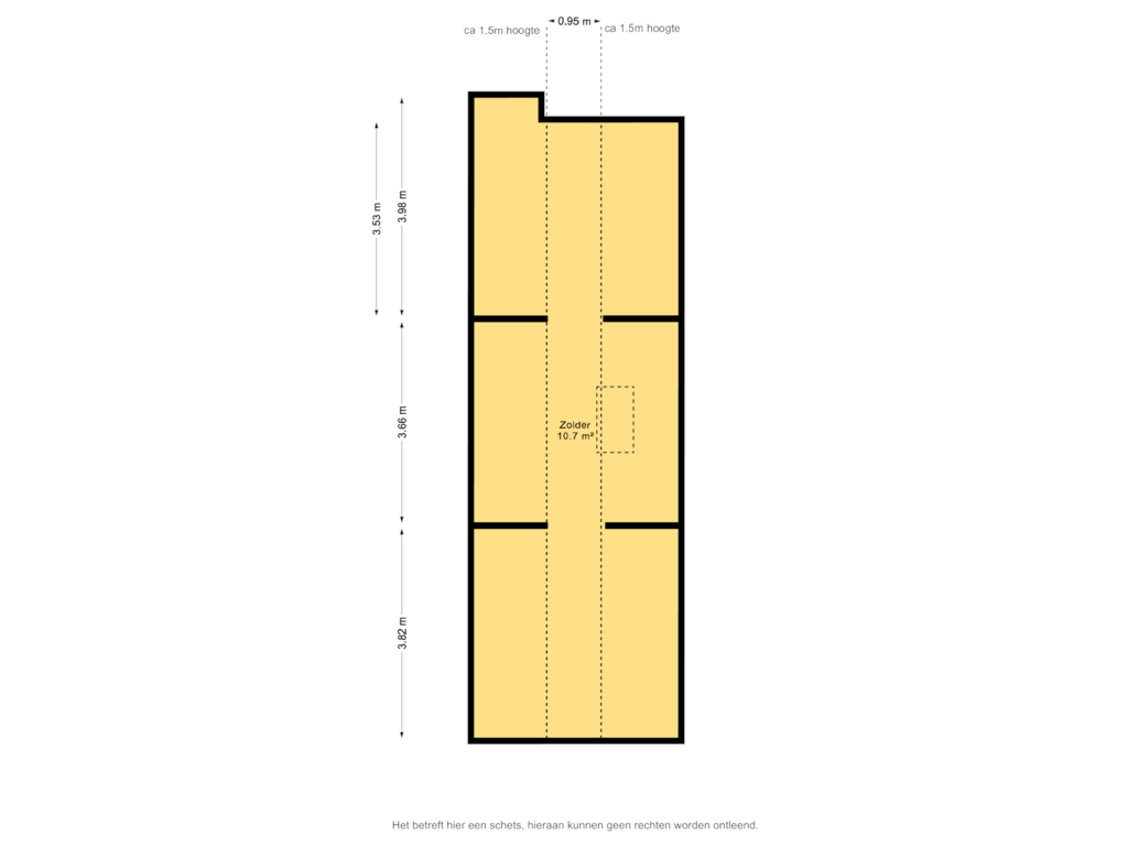 Bekijk plattegrond van 2e verdieping van Kruirad 5