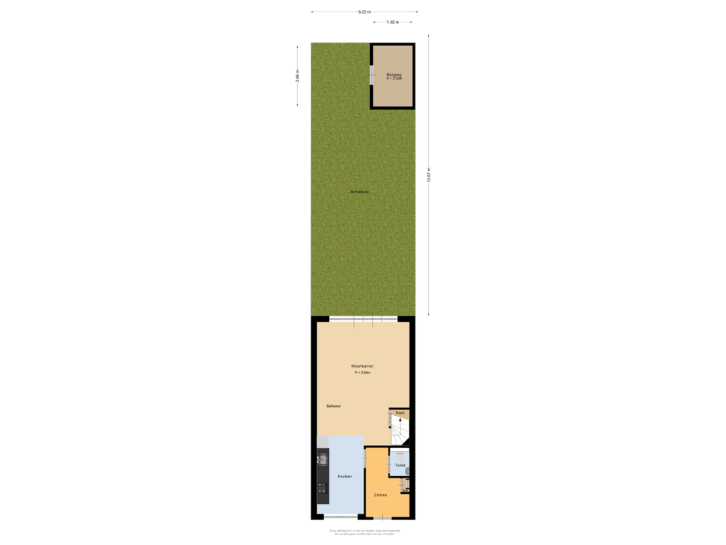 View floorplan of Situatie of Het Klooster 3-C