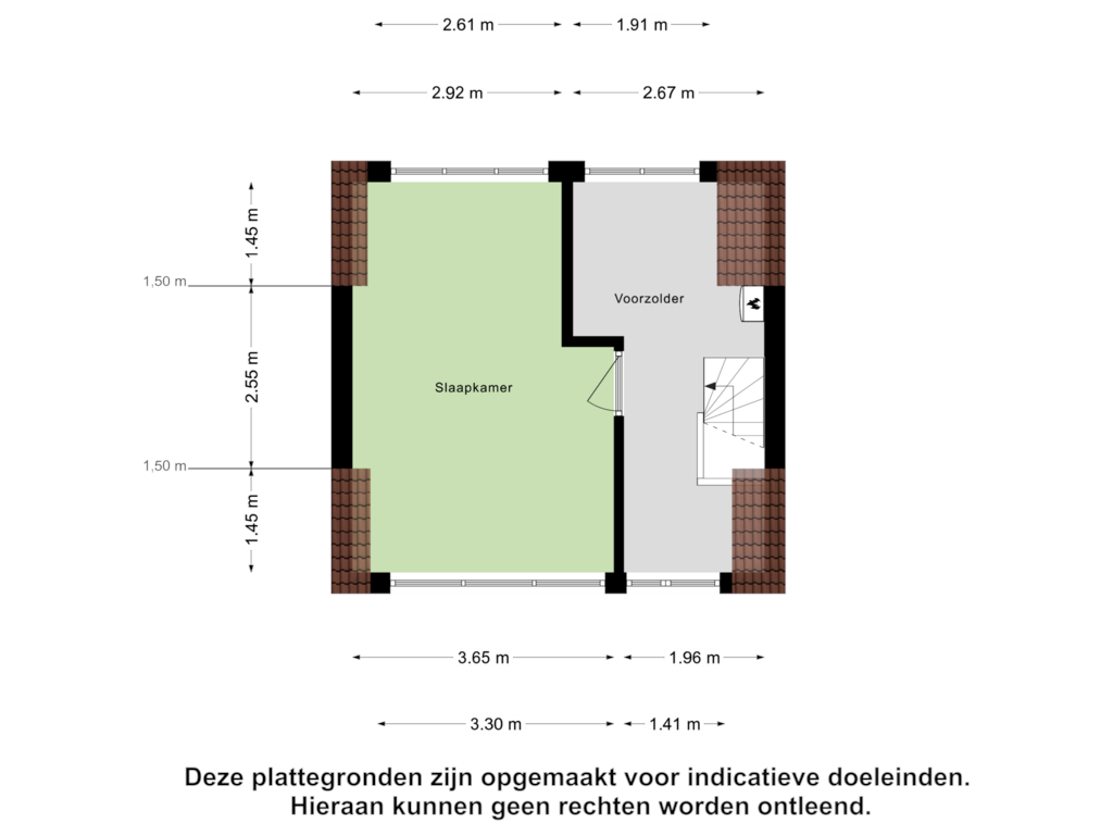 Bekijk plattegrond van Tweede Verdieping van Wagnerlaan 5