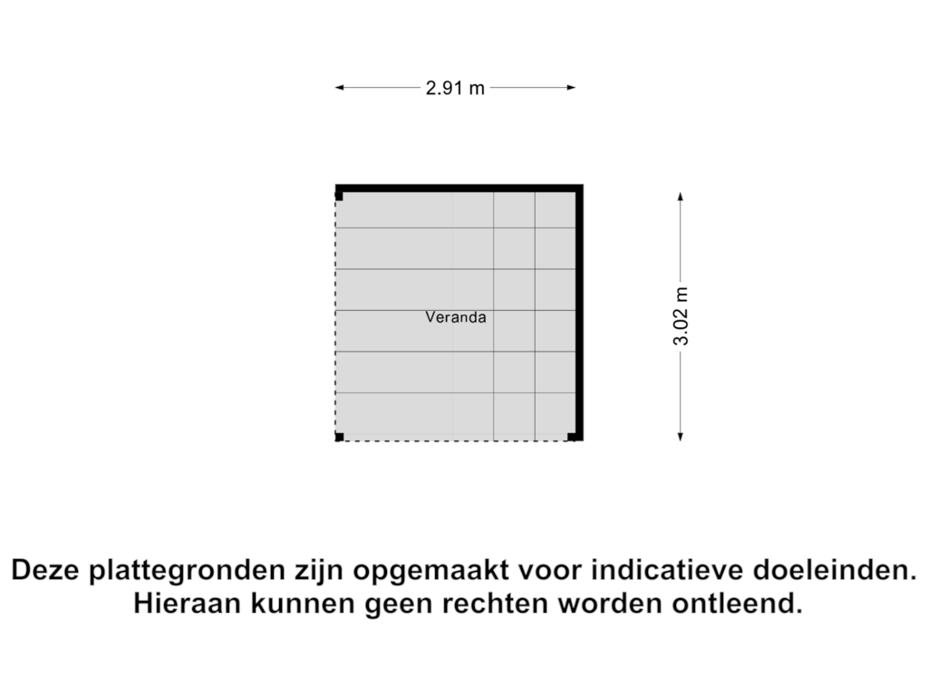 Bekijk plattegrond van Veranda van Wagnerlaan 5