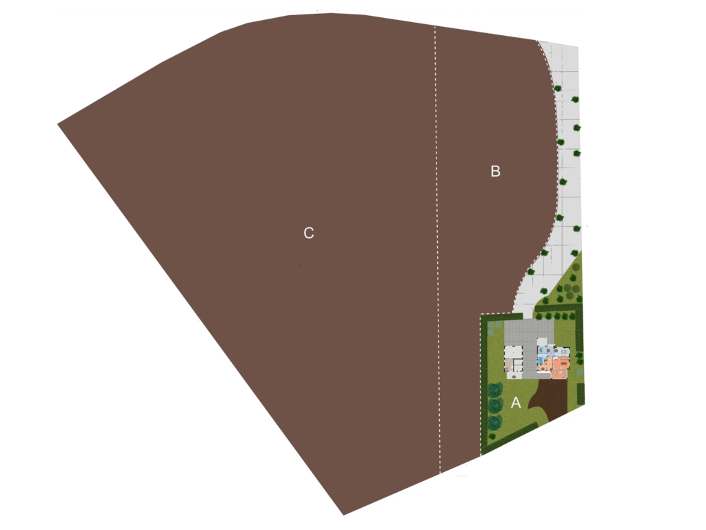 Bekijk plattegrond van Begane grond-tuin van Veenweg 1