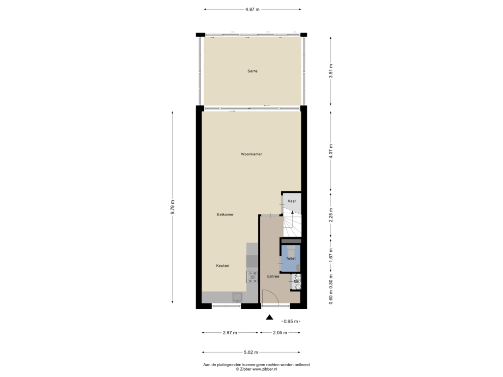 View floorplan of Begane Grond of Distelstraat 3