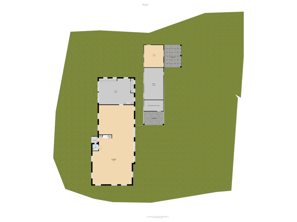 Bekijk plattegrond van Begane grond overzicht van Zuid Schalkwijkerweg 1