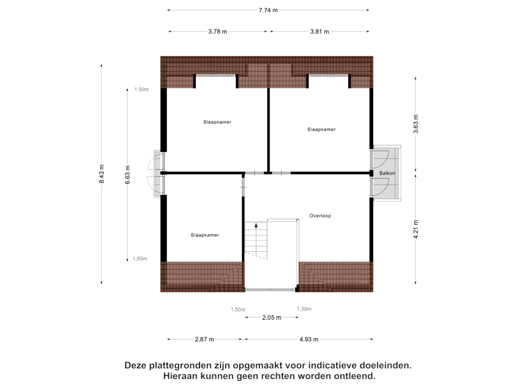 Bekijk plattegrond van Eerste Verdieping van Dunopark 35