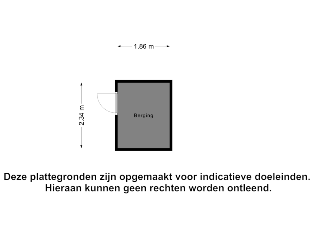 Bekijk plattegrond van Berging van Dunopark 35