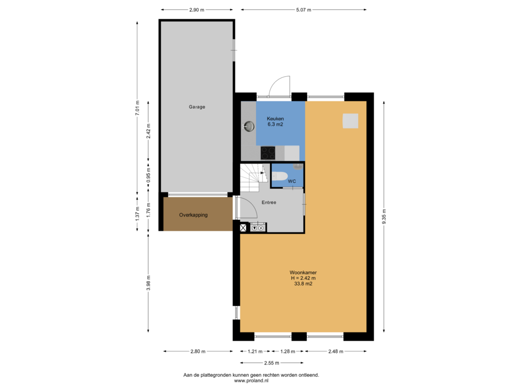 Bekijk plattegrond van Begane Grond van Noordse Stern 5