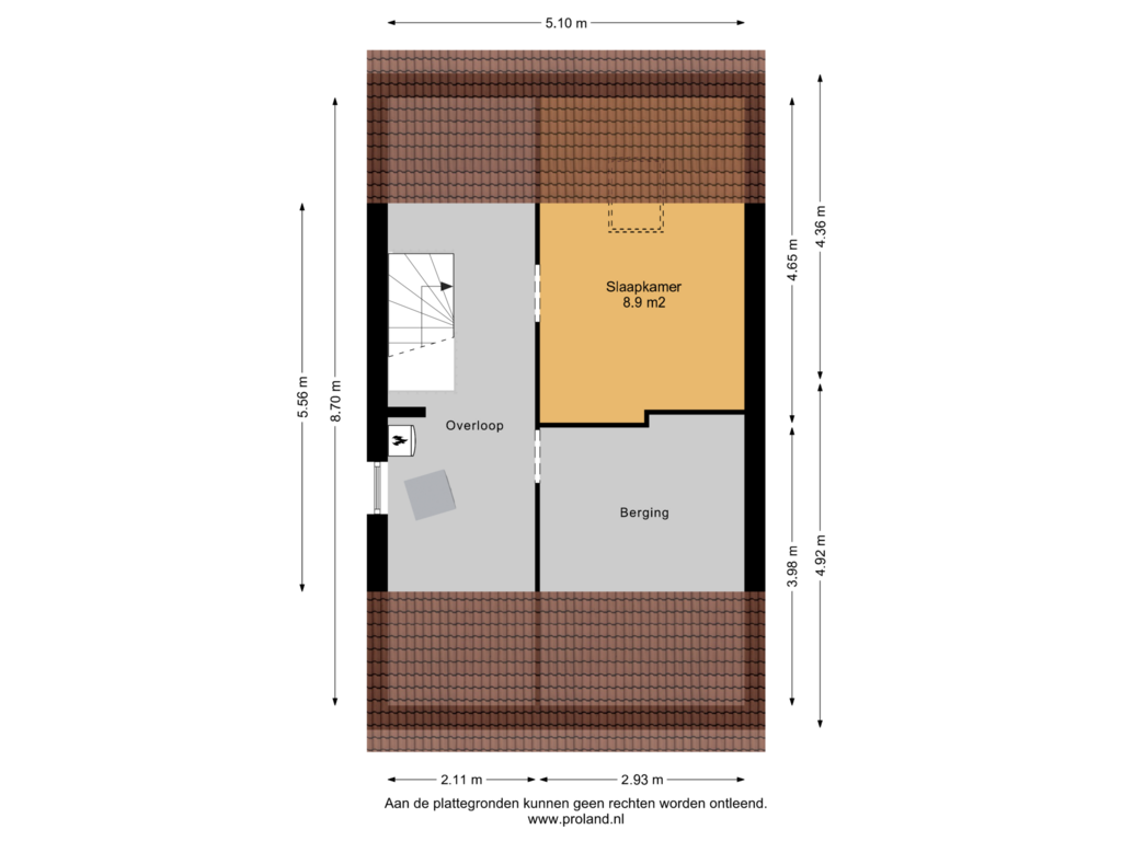 Bekijk plattegrond van 2e Verdieping van Noordse Stern 5