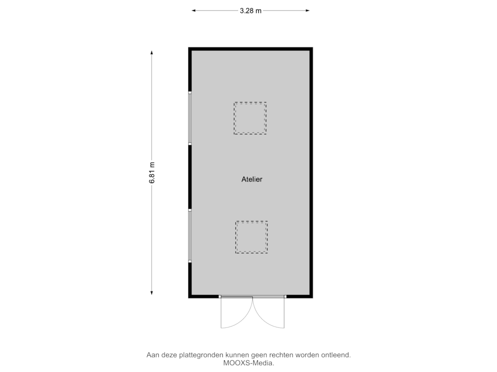 Bekijk plattegrond van Atelier van Zeggegors 12