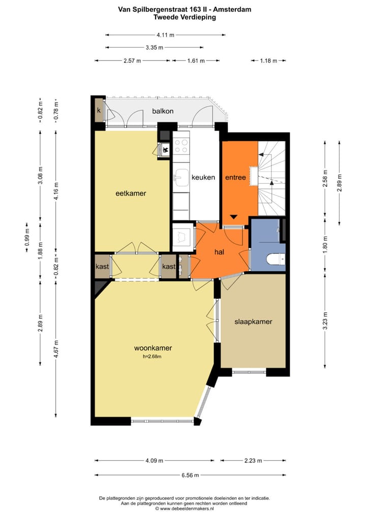 Foto 20 van Van Spilbergenstraat 163-2