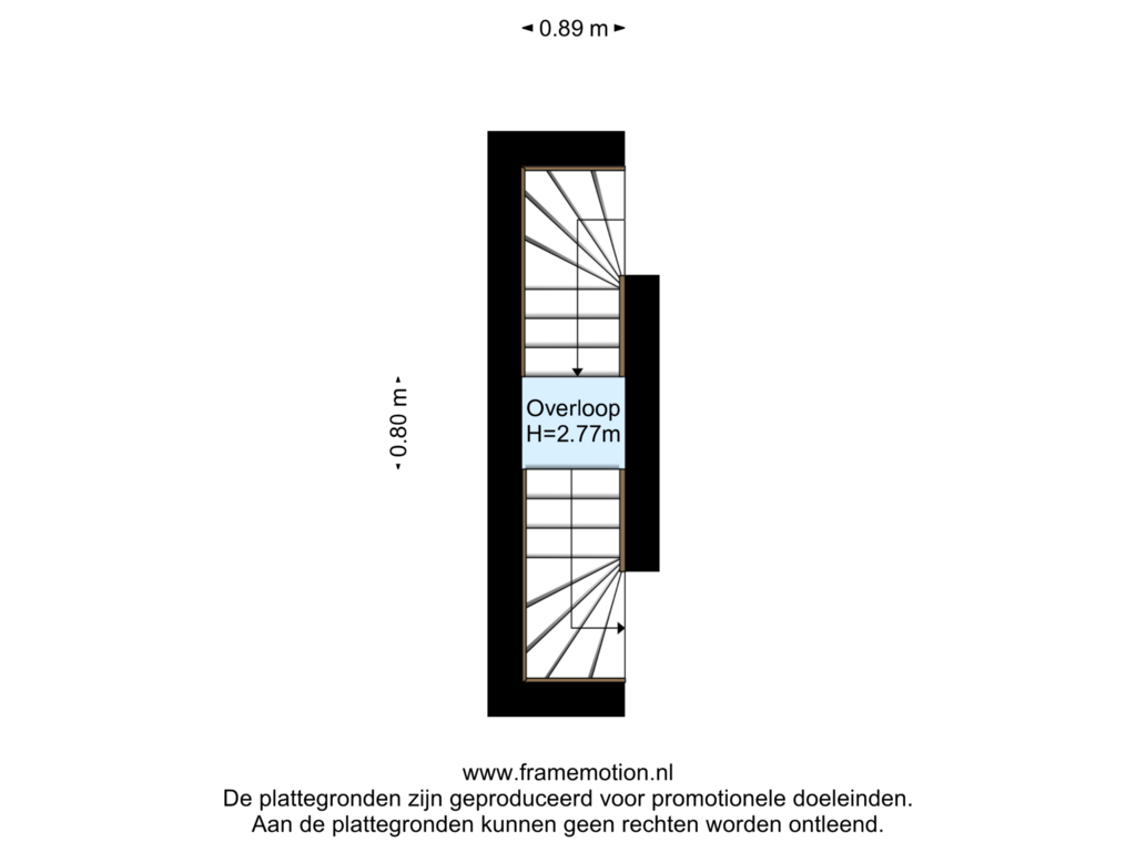 View floorplan of Verdieping 2 of Sonmansstraat 120-B01