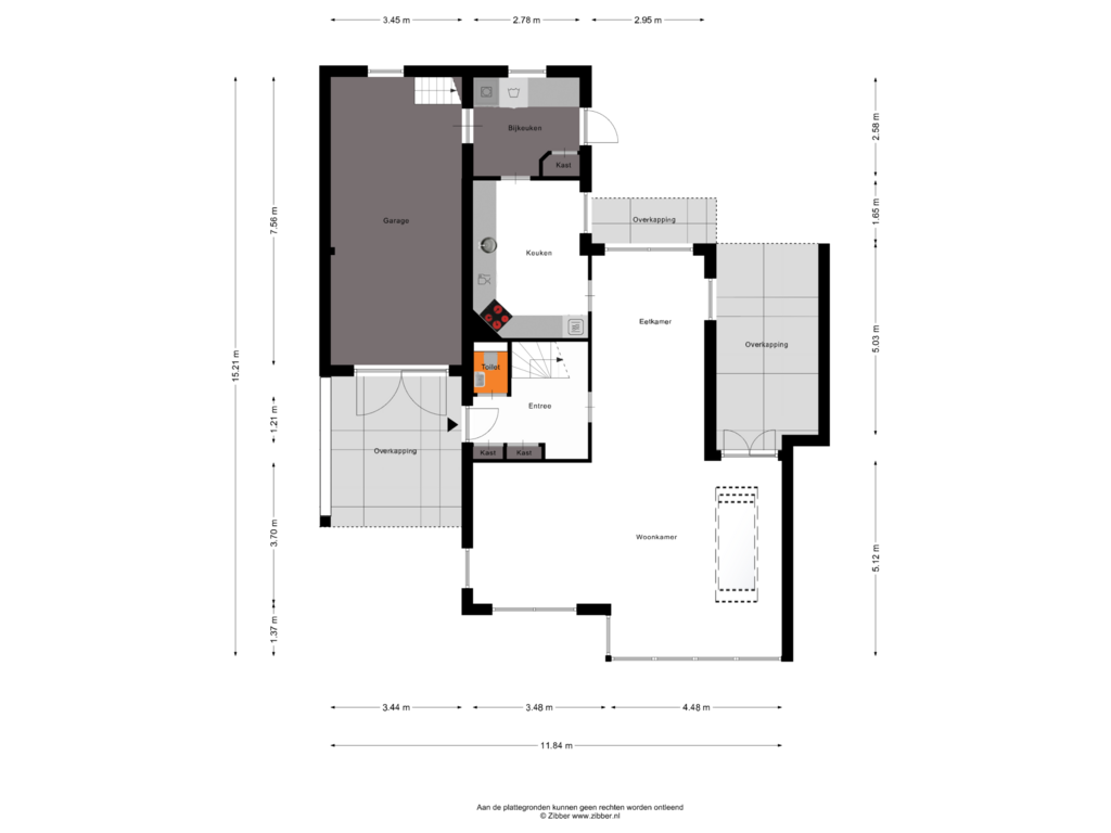 Bekijk plattegrond van Begane Grond van Schaapskamp 27