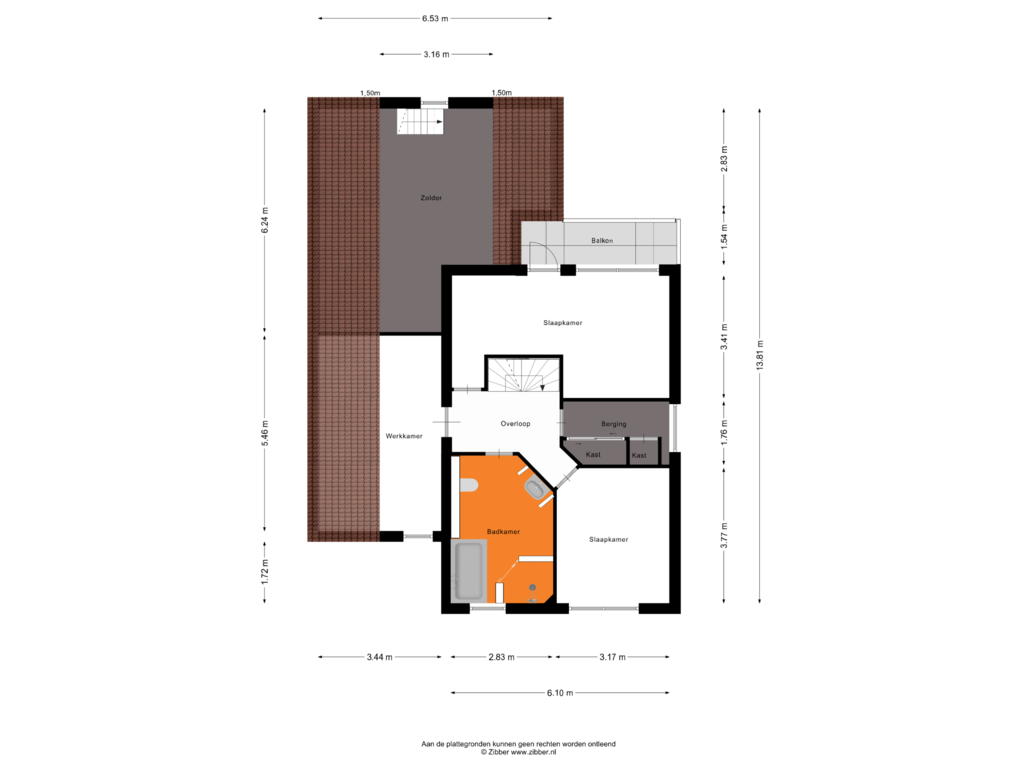 Bekijk plattegrond van Eerste Verdieping van Schaapskamp 27