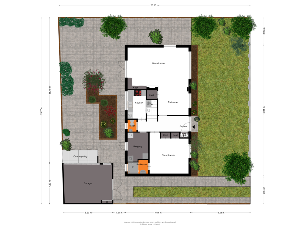 Bekijk plattegrond van Begane Grond _tuin van Julianastraat 22